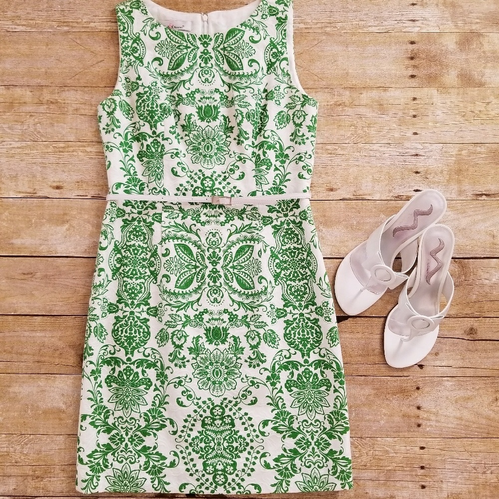 Kelly & Diane Ladies Sleeveles Sheath Dress (sz 2)